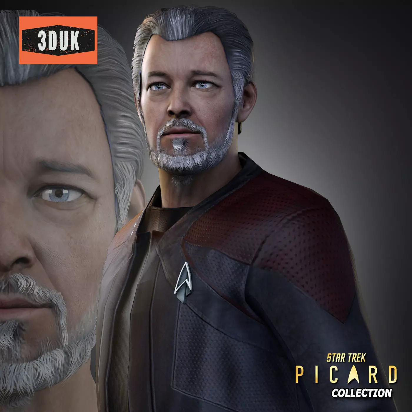 STP Riker For G8M 3D model_0
