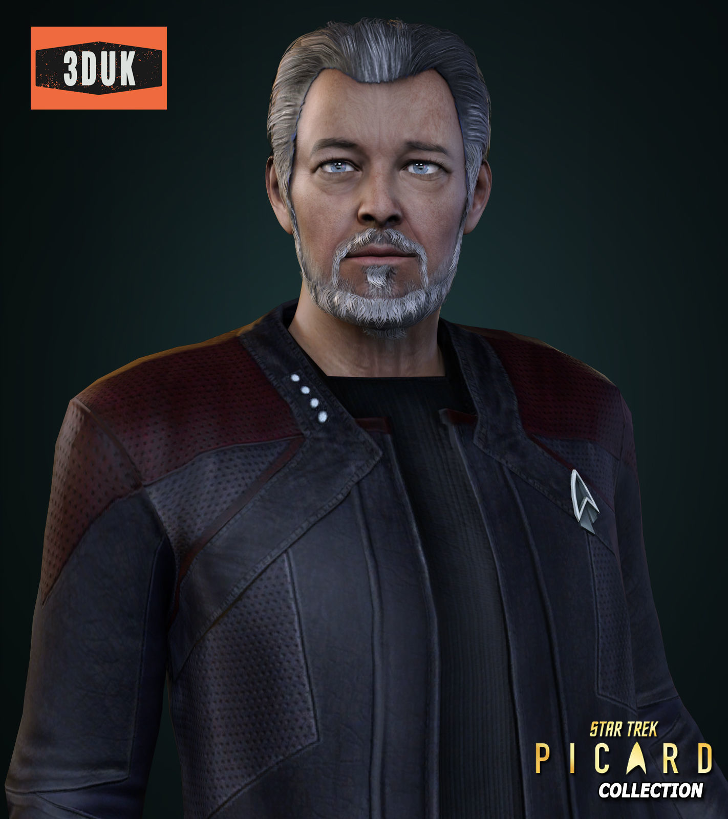 STP Riker For G8M 3D model_3