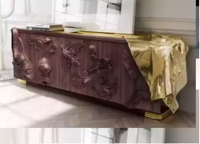 unique sideboard buffet modern greek element | 3D model - 3D model önizlemesi