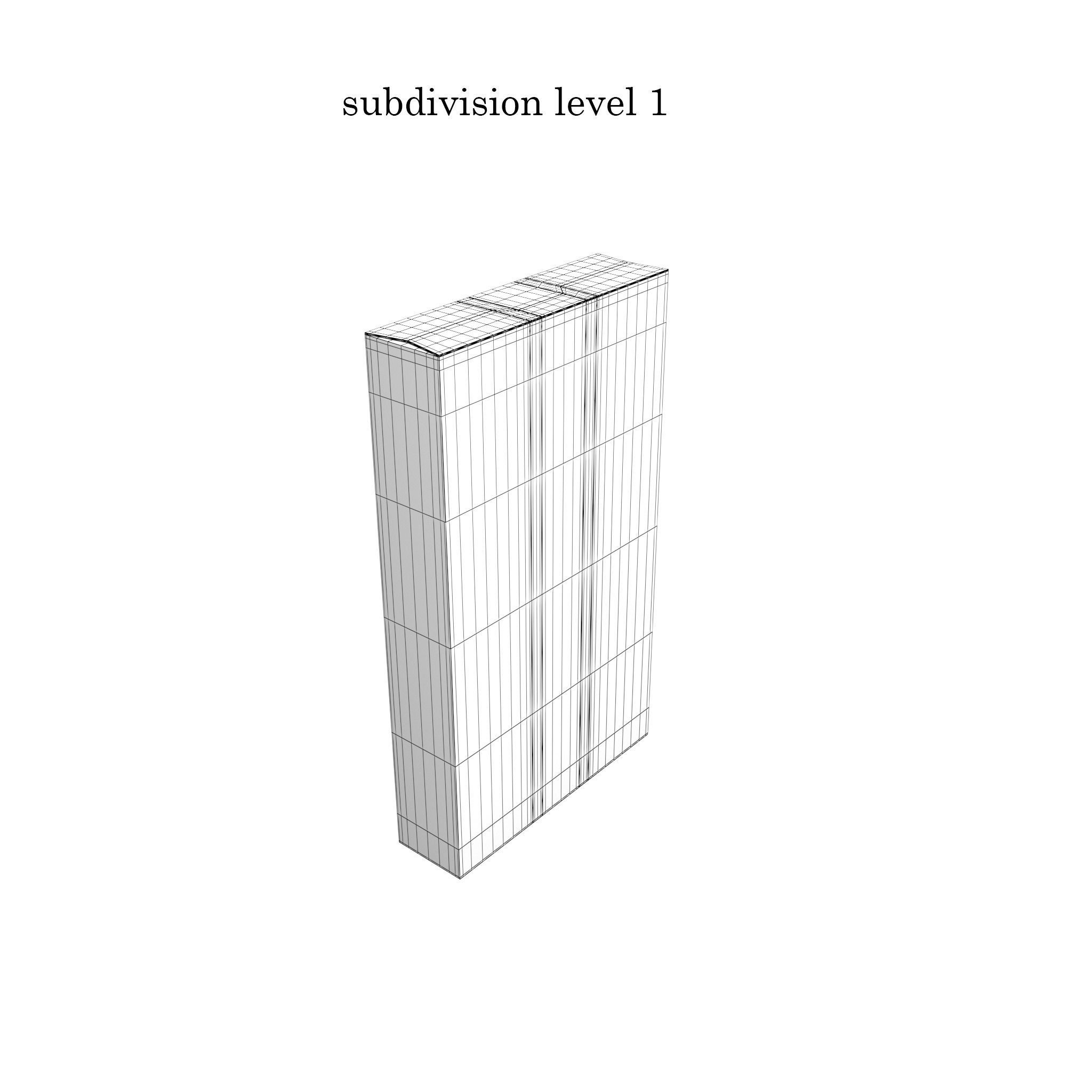 Corn Flakes Low-poly 3D model_31