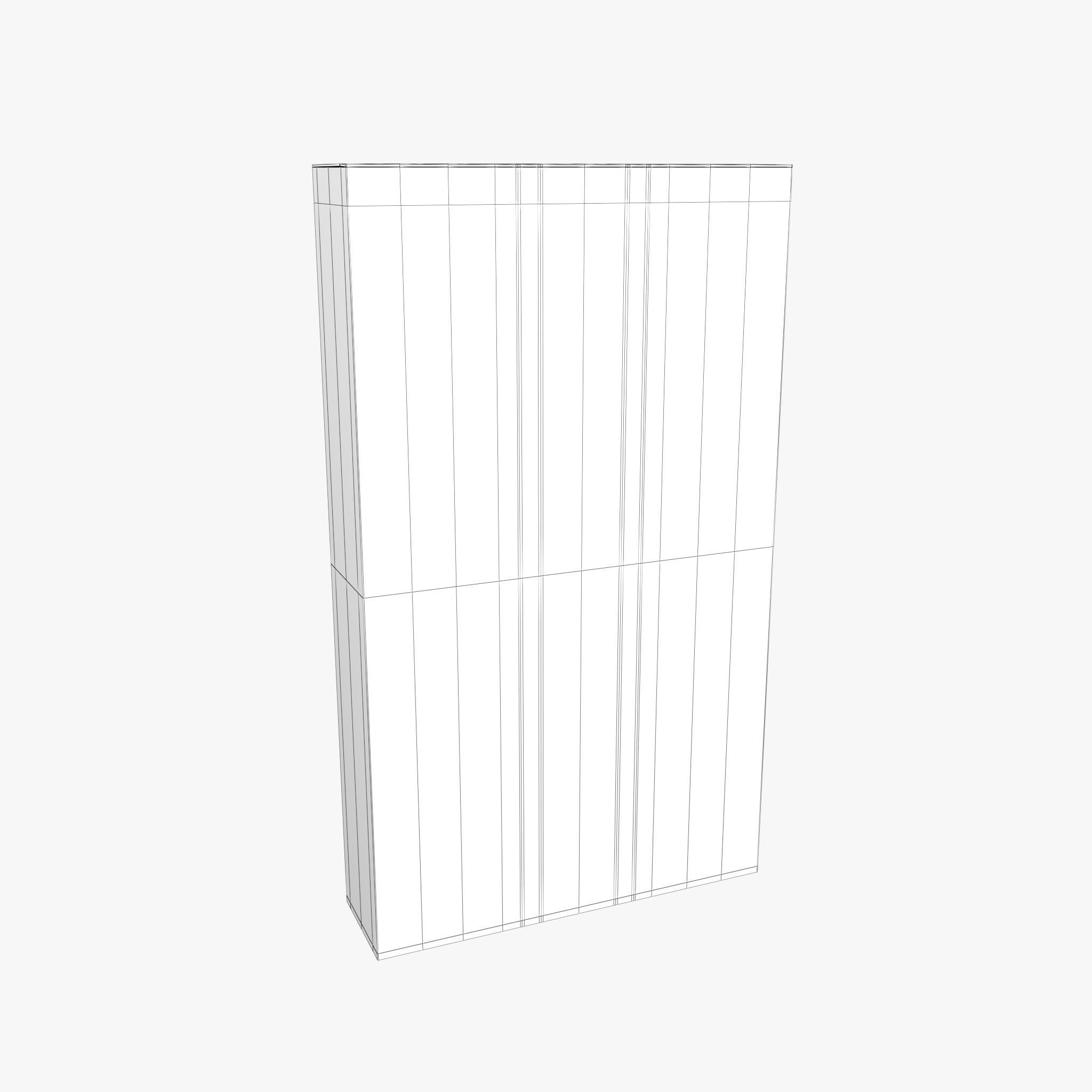 Corn Flakes Low-poly 3D model_20