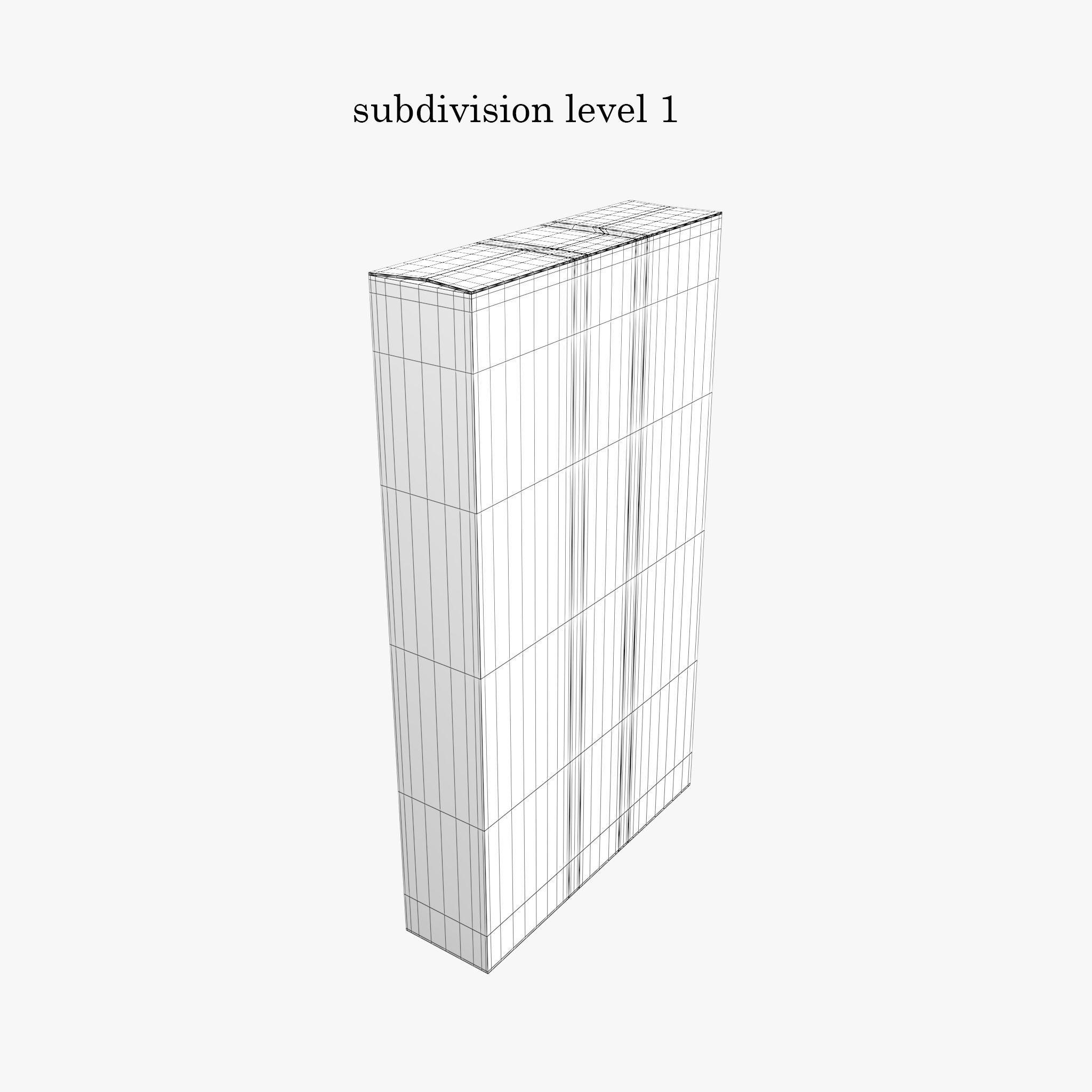 Corn Flakes Low-poly 3D model_35