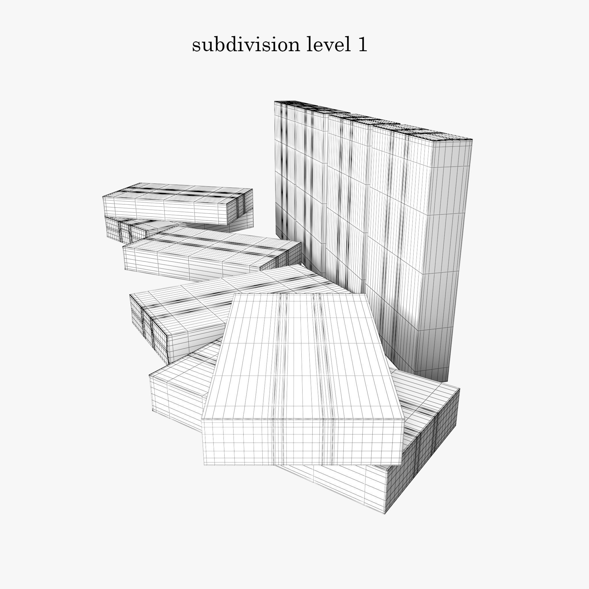 Corn Flakes Low-poly 3D model_41