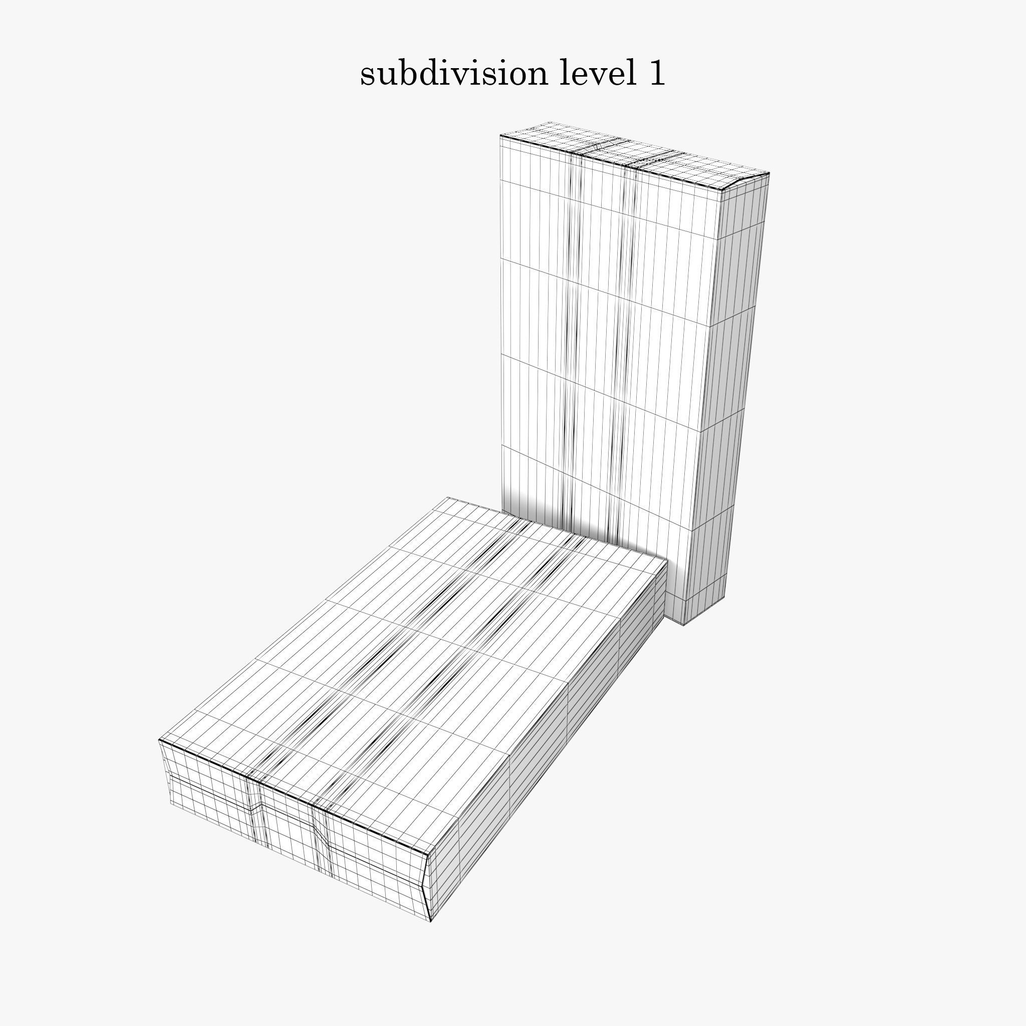 Corn Flakes Low-poly 3D model_36