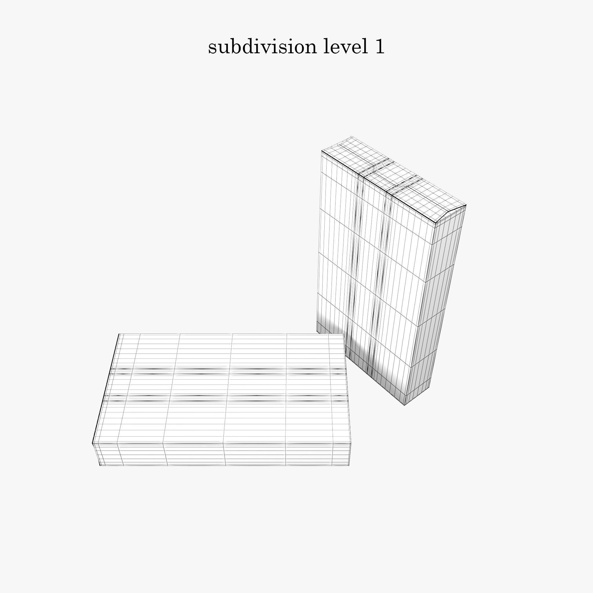 Corn Flakes Low-poly 3D model_32