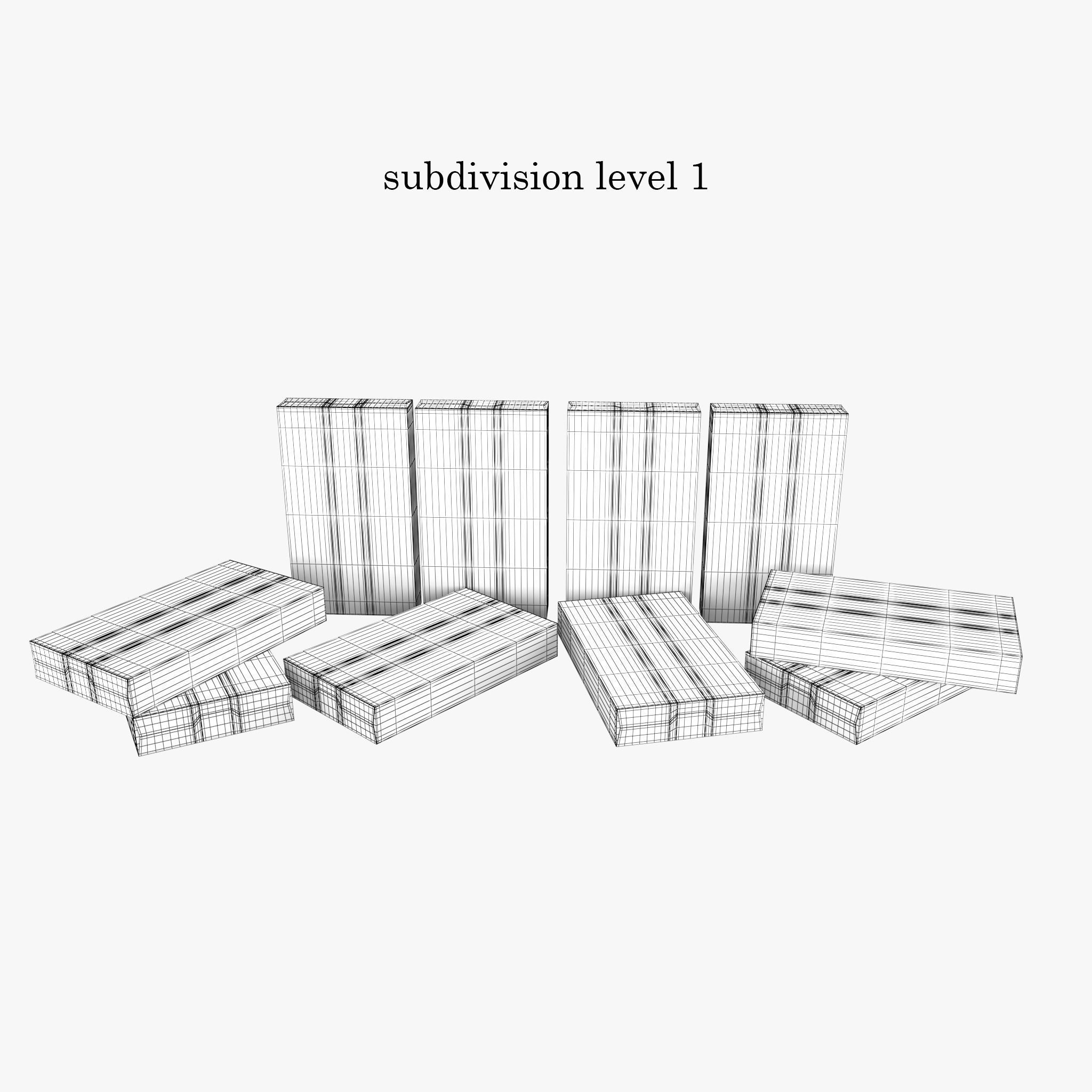 Corn Flakes Low-poly 3D model_39