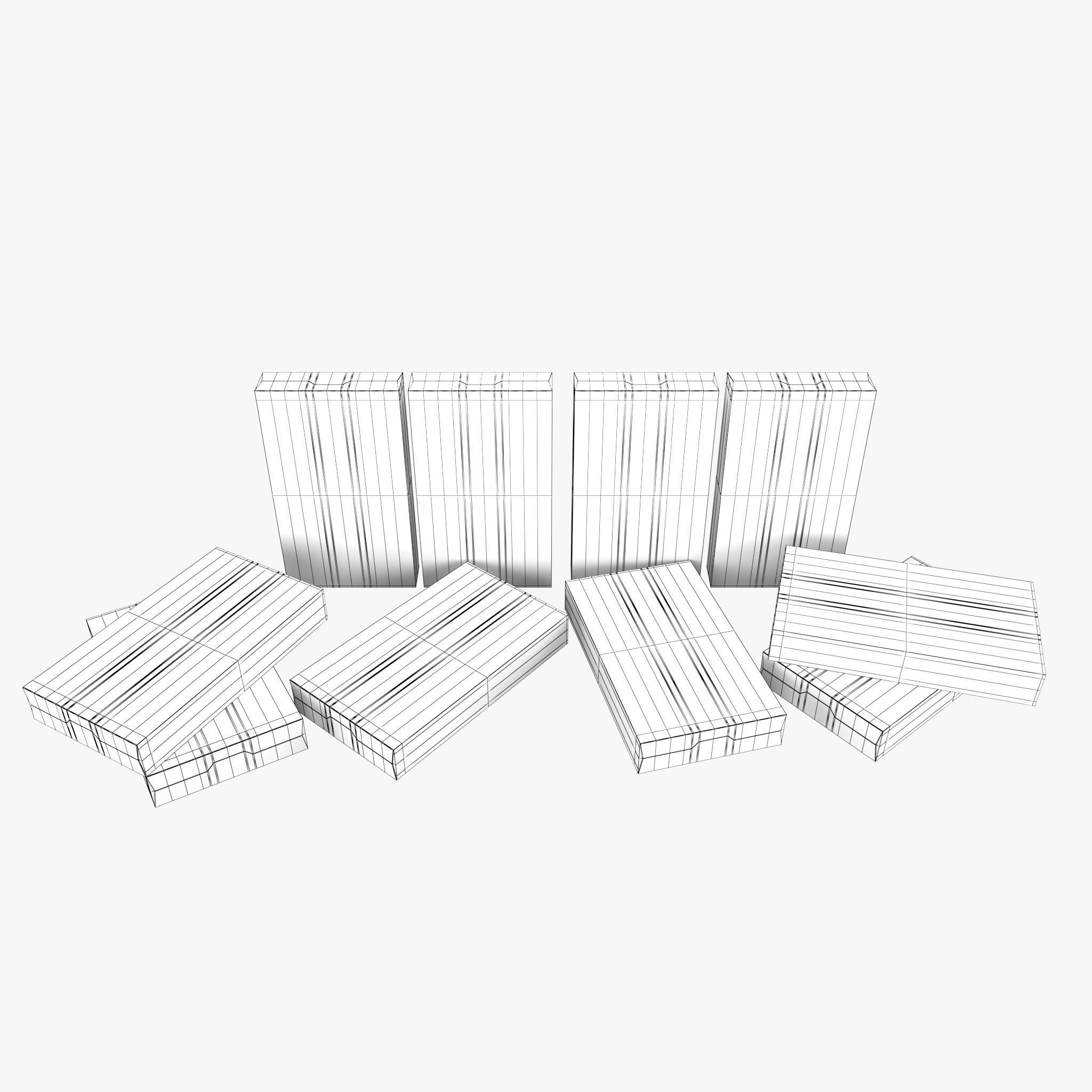 Corn Flakes Low-poly 3D model_29