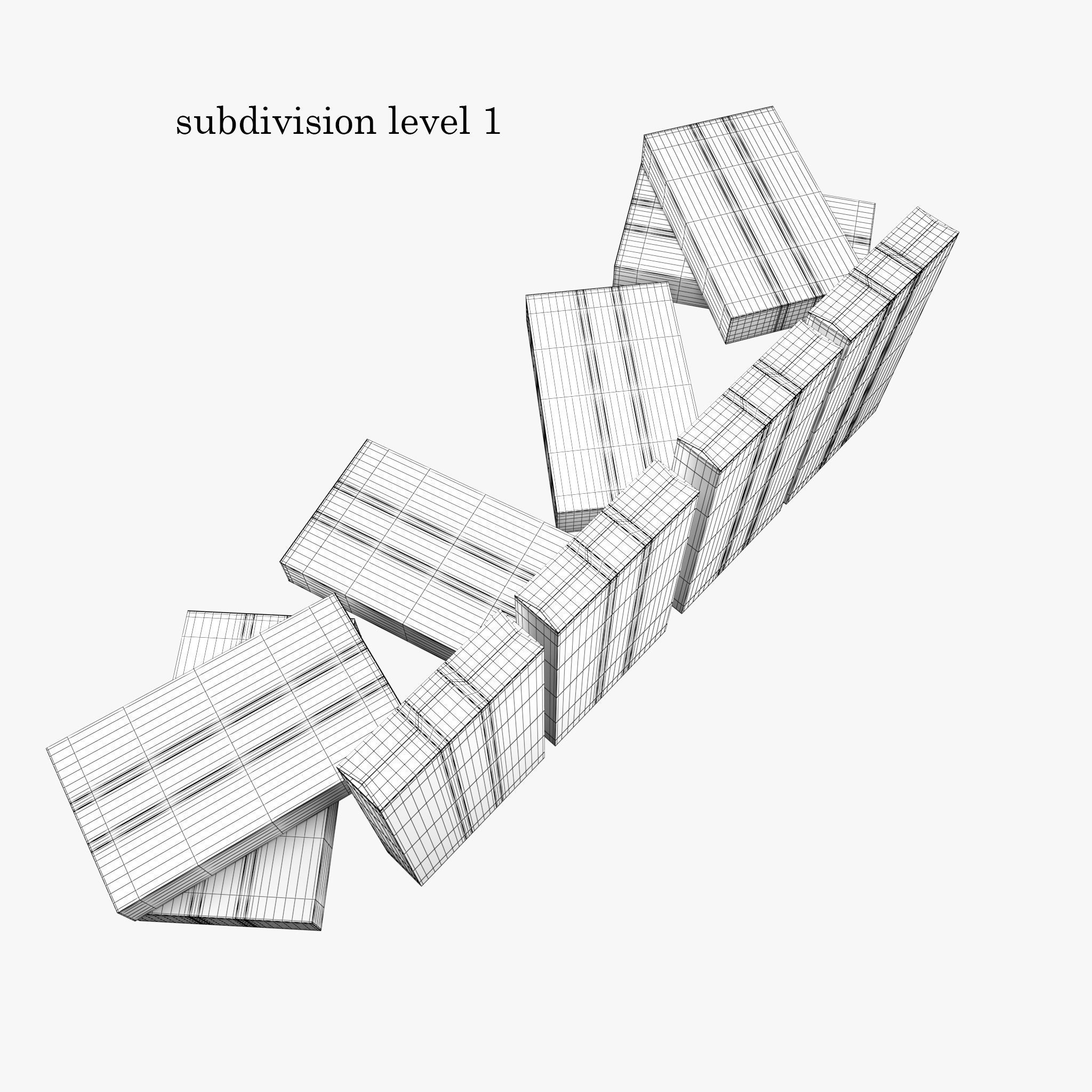 Corn Flakes Low-poly 3D model_43