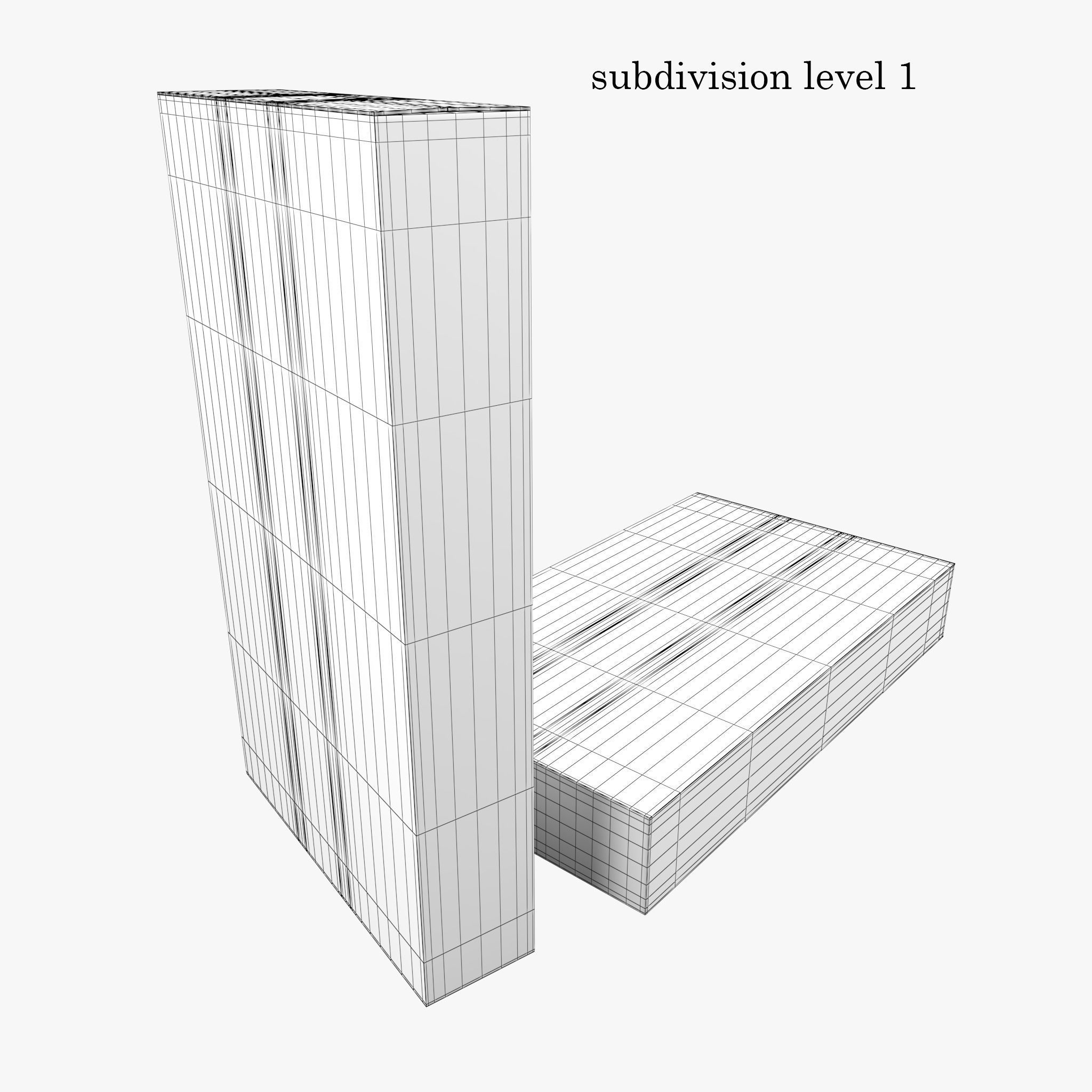 Corn Flakes Low-poly 3D model_38