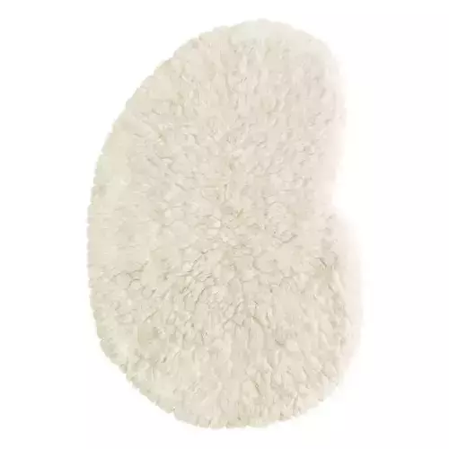 Residue Shaggy rug 3D model