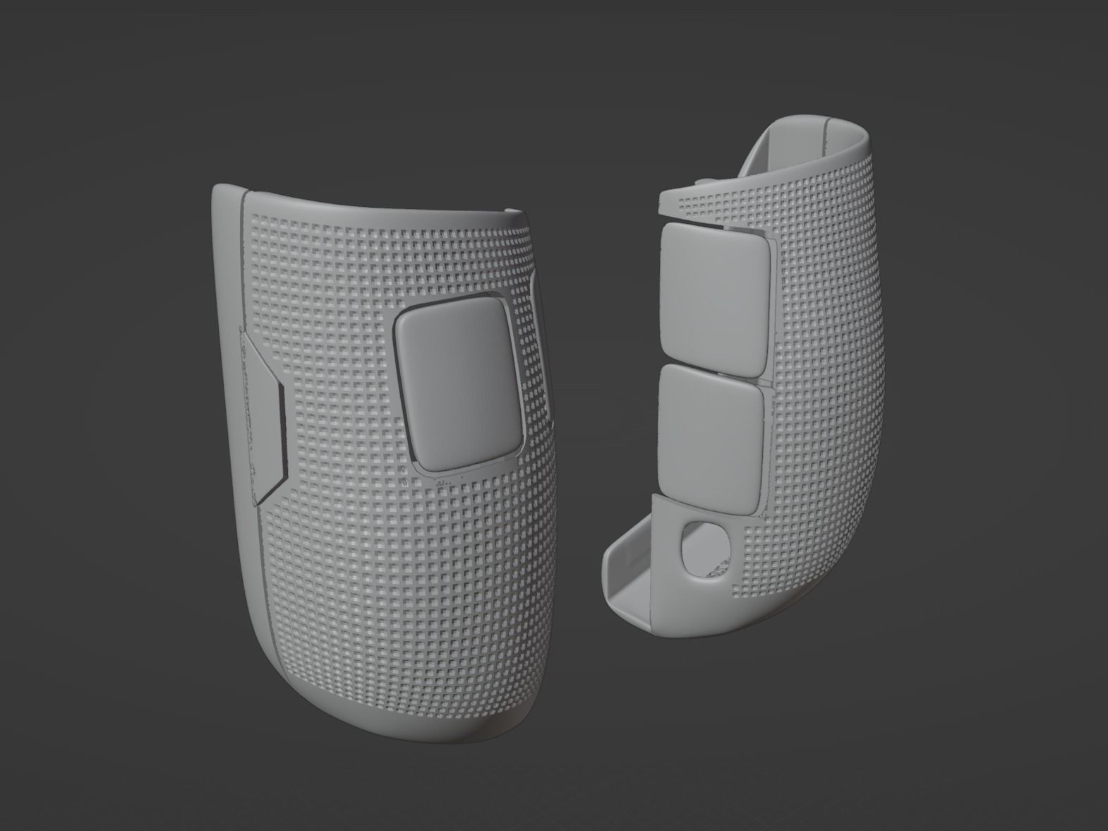 Comfort Grips for Lenovo Legion Go 3D print model_3