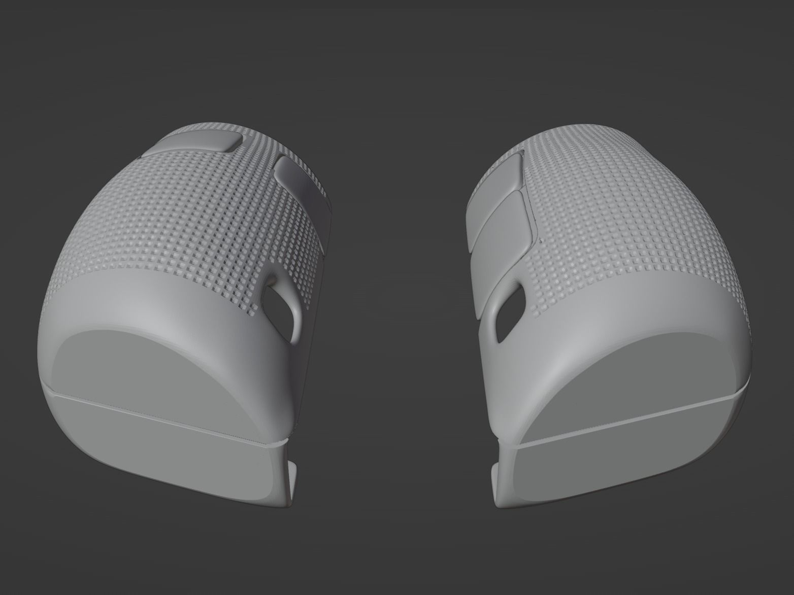 Comfort Grips for Lenovo Legion Go 3D print model_4