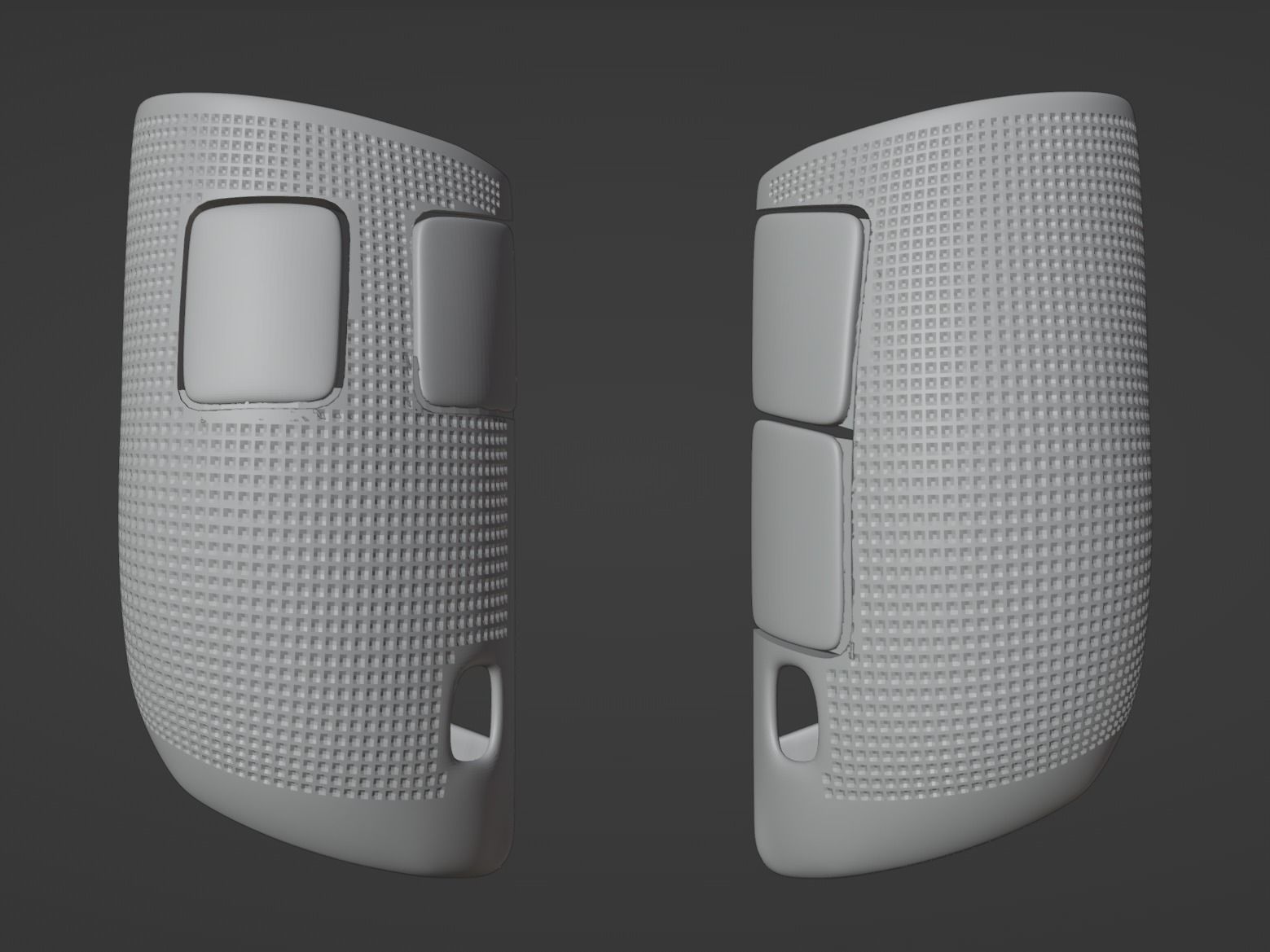 Comfort Grips for Lenovo Legion Go 3D print model_2