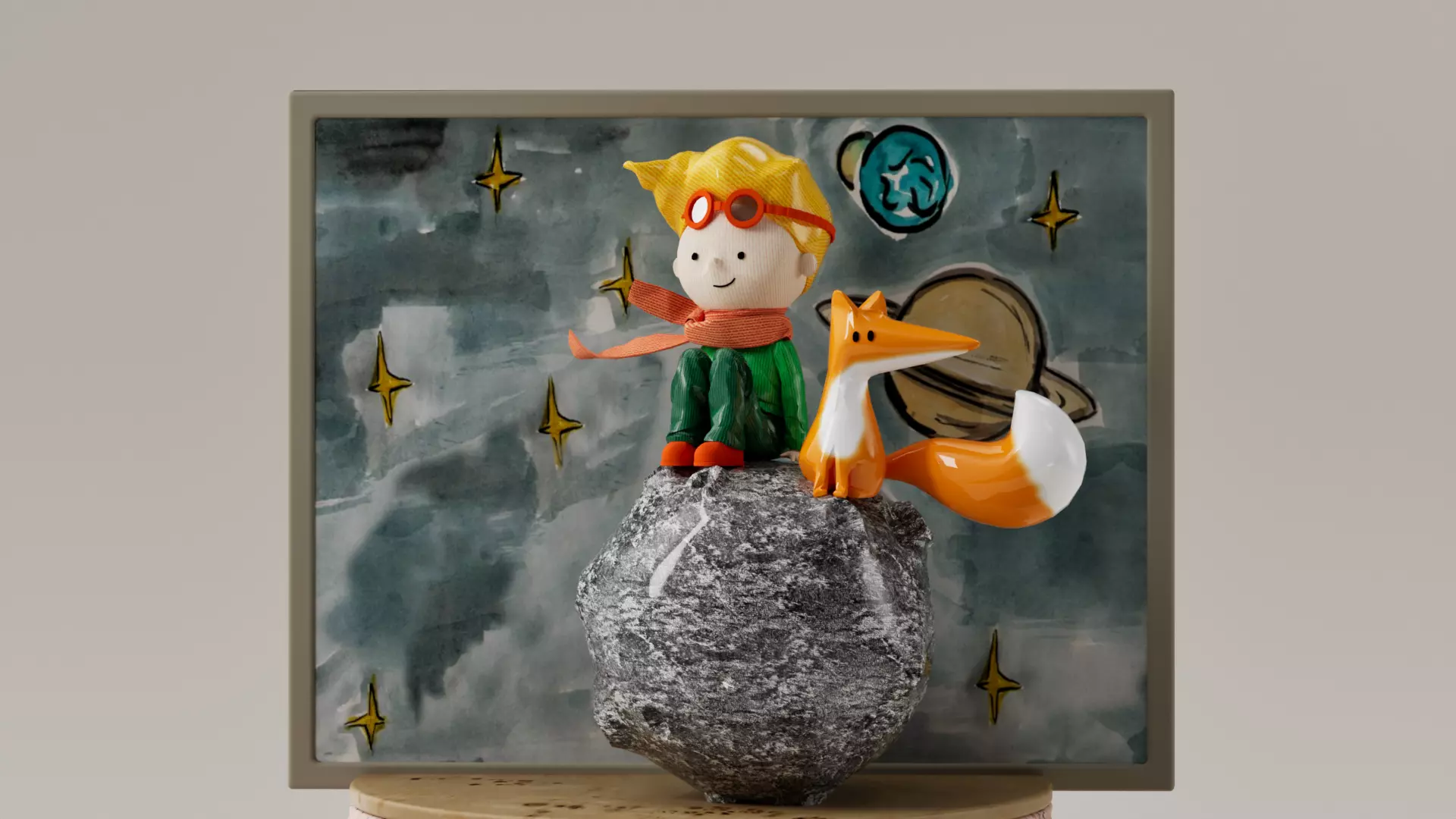 ESCULTURA - EL PRINCIPITO 3D print model