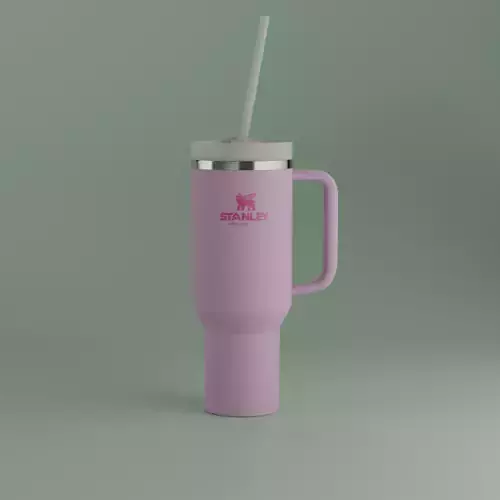 Stanley Quencher   Tumbler  Low-poly 3D model