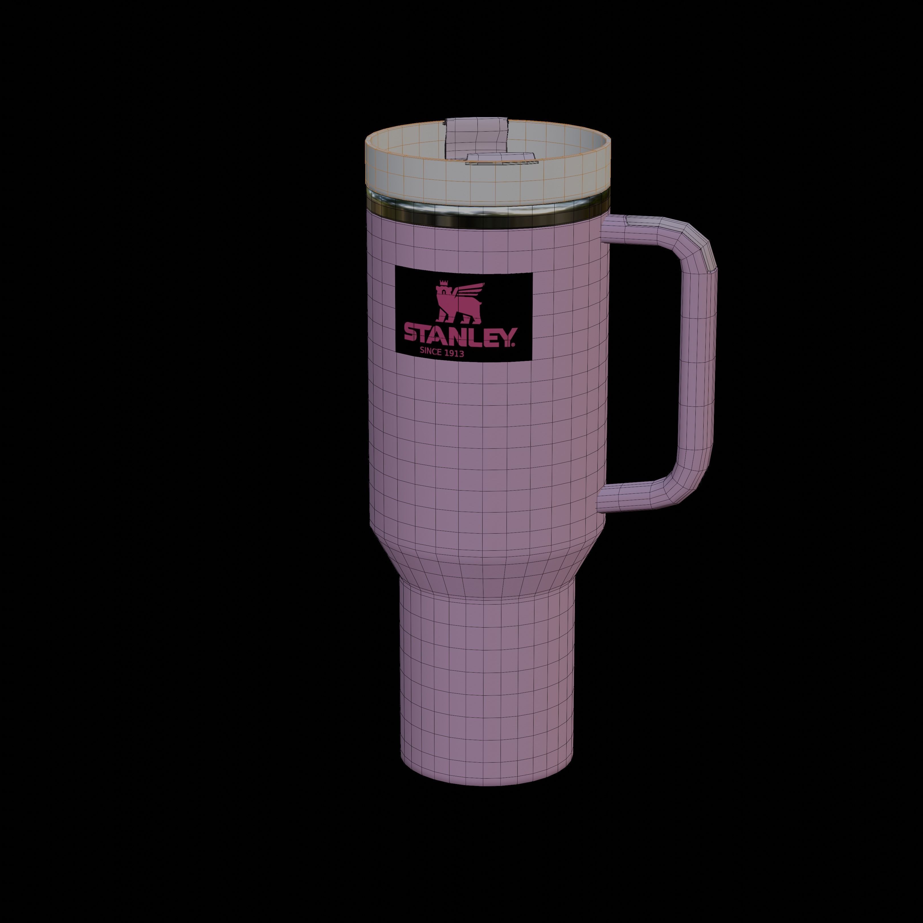 Stanley Quencher   Tumbler  Low-poly 3D model_5