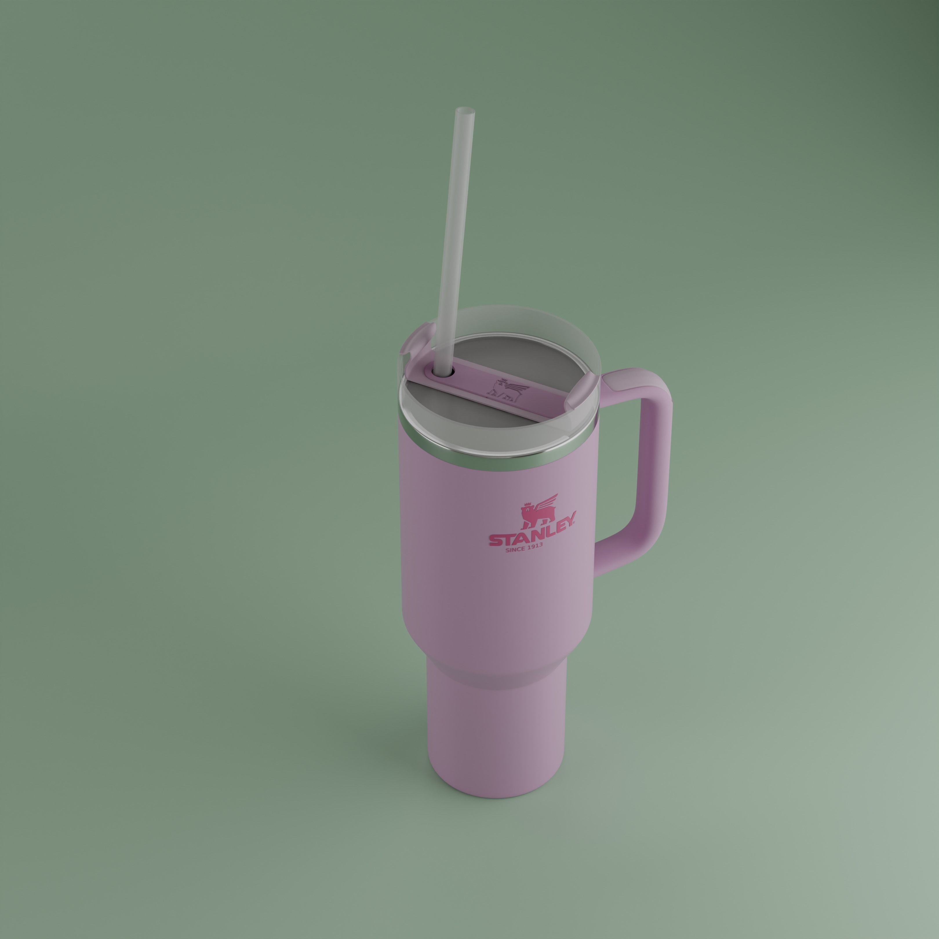 Stanley Quencher   Tumbler  Low-poly 3D model_3