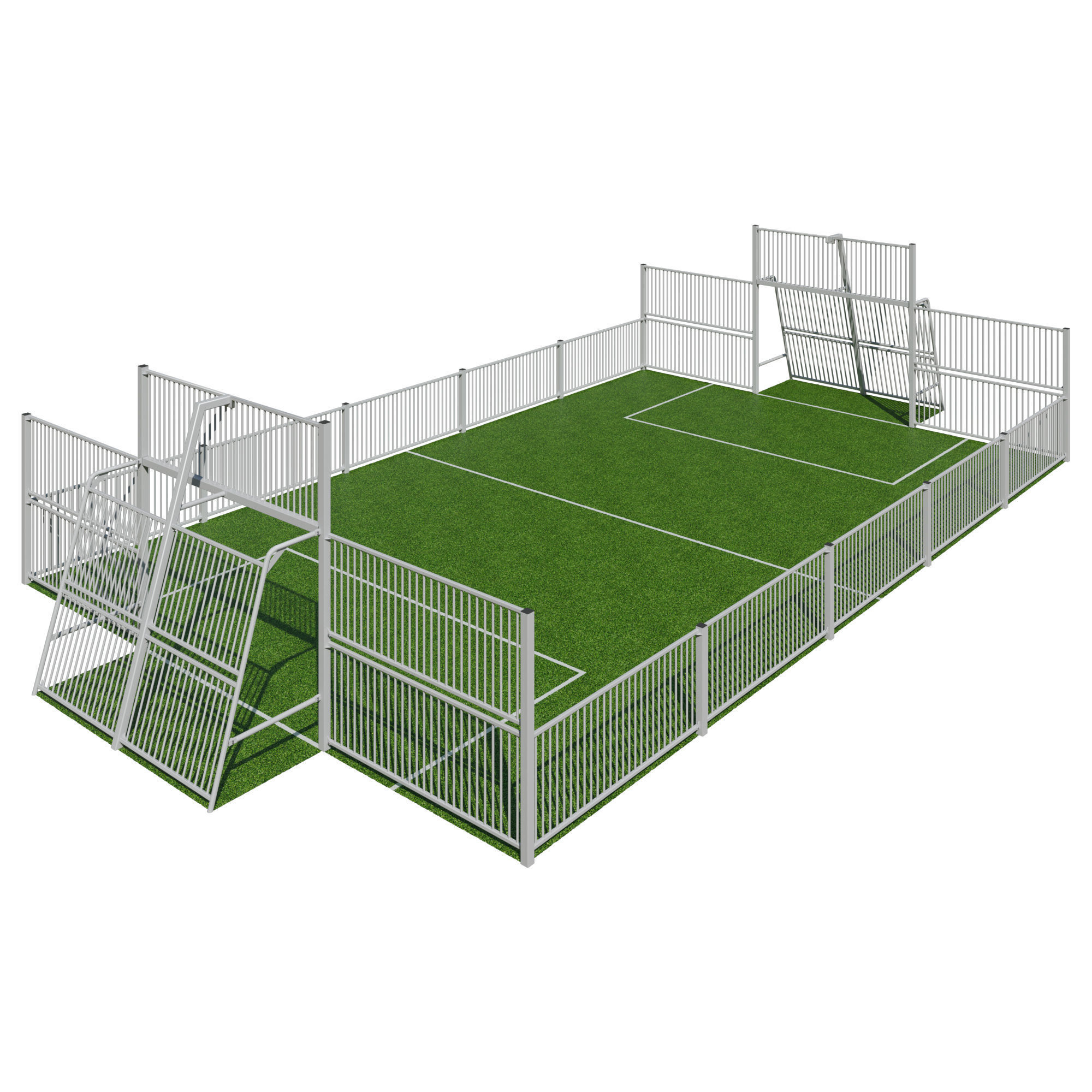 Soccer field 3D model_10