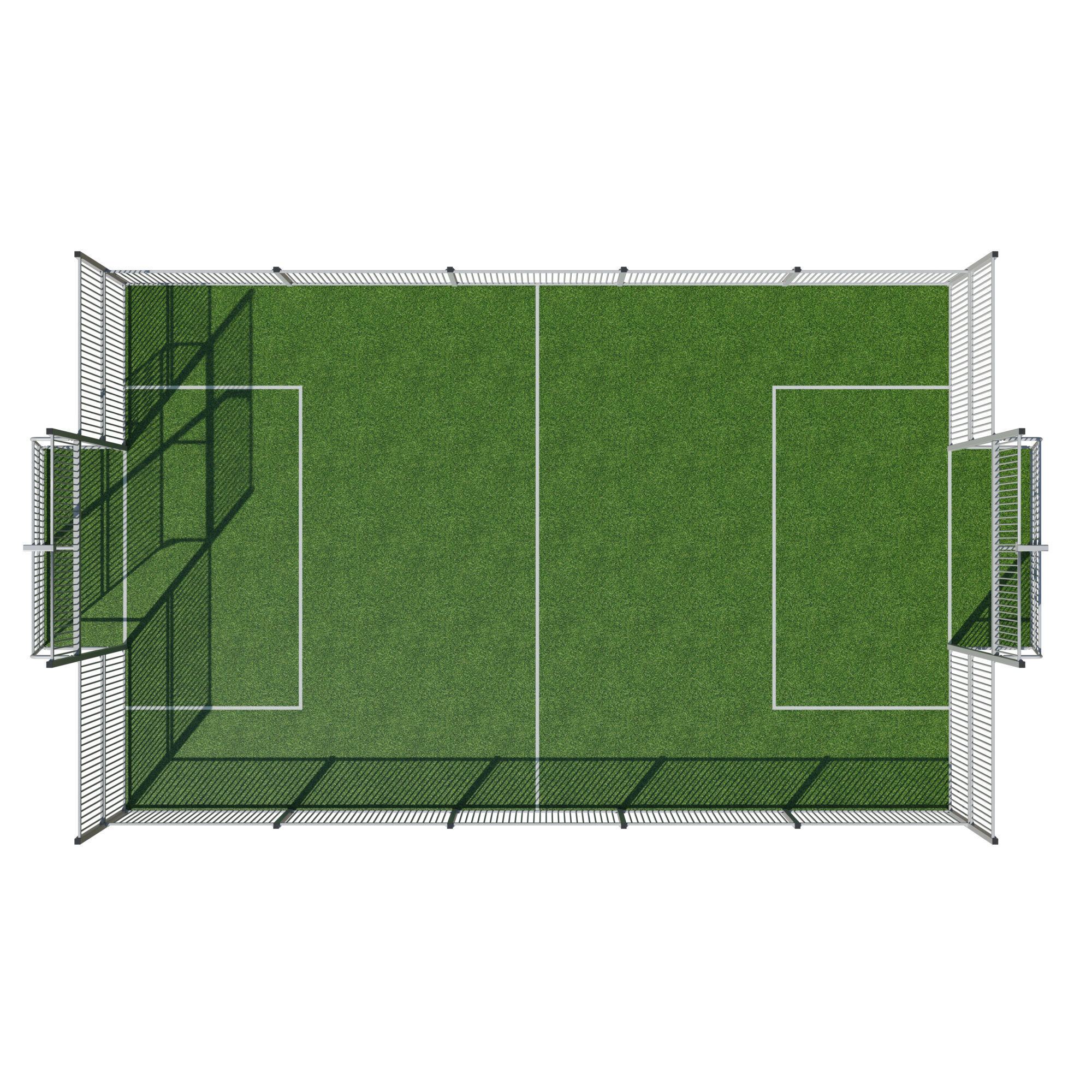 Soccer field 3D model_3