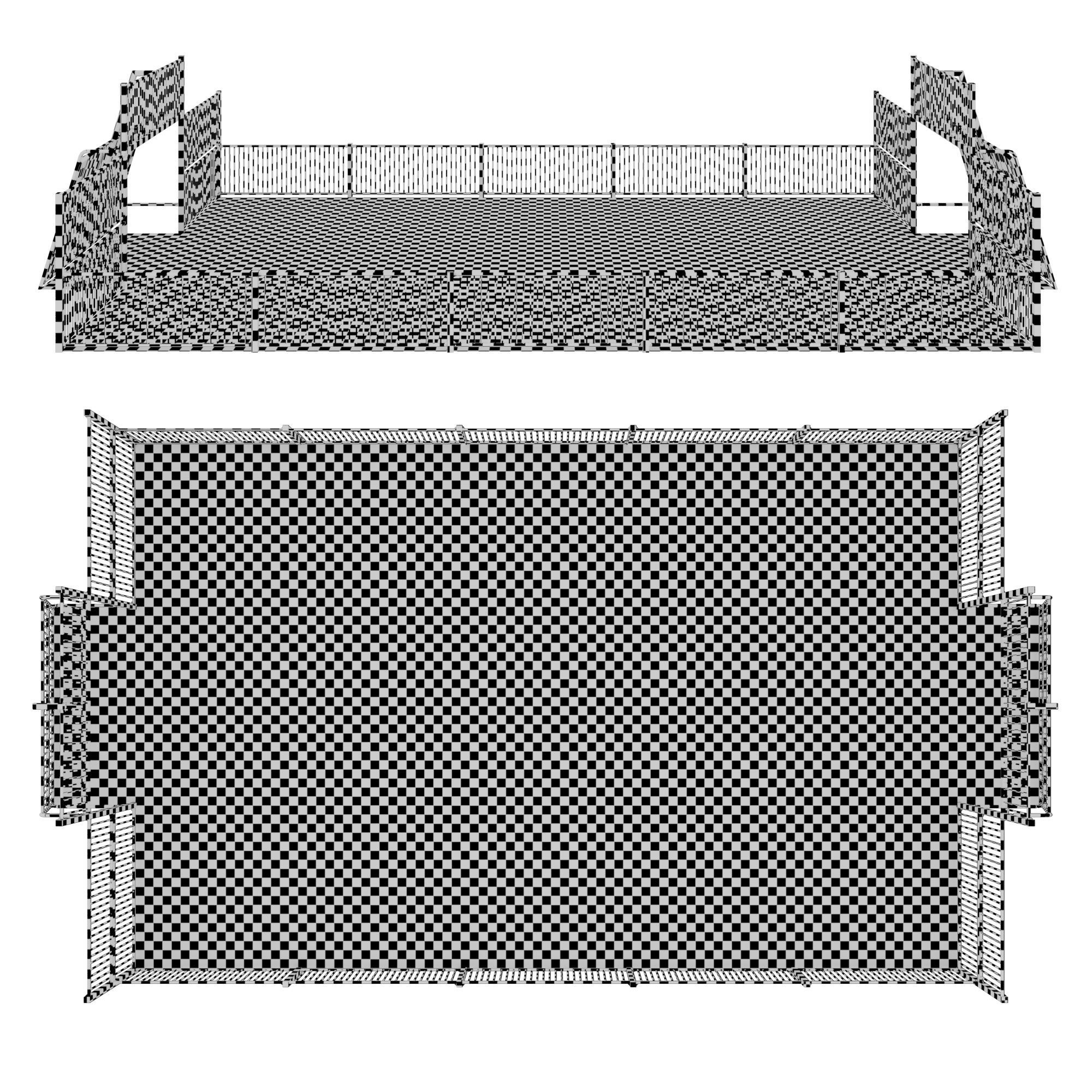 Soccer field 3D model_7