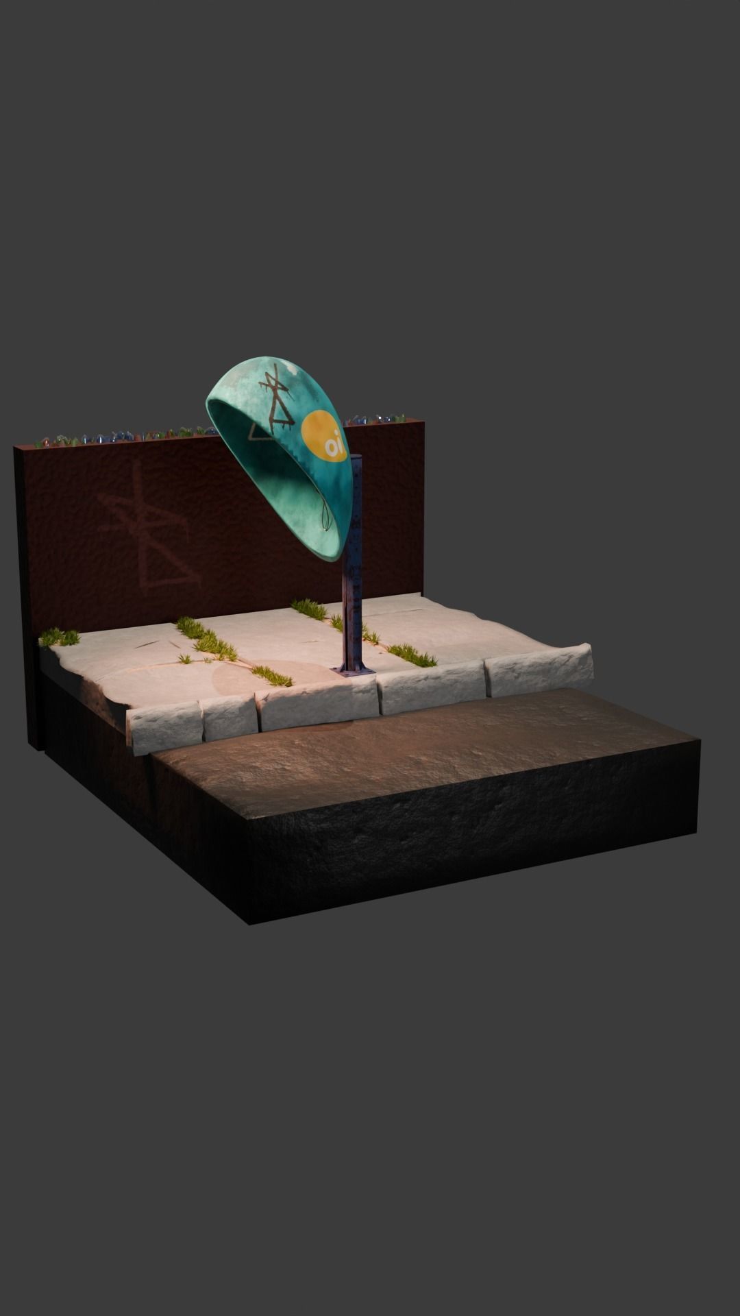 Orelhao Brasileiro 3D model_2