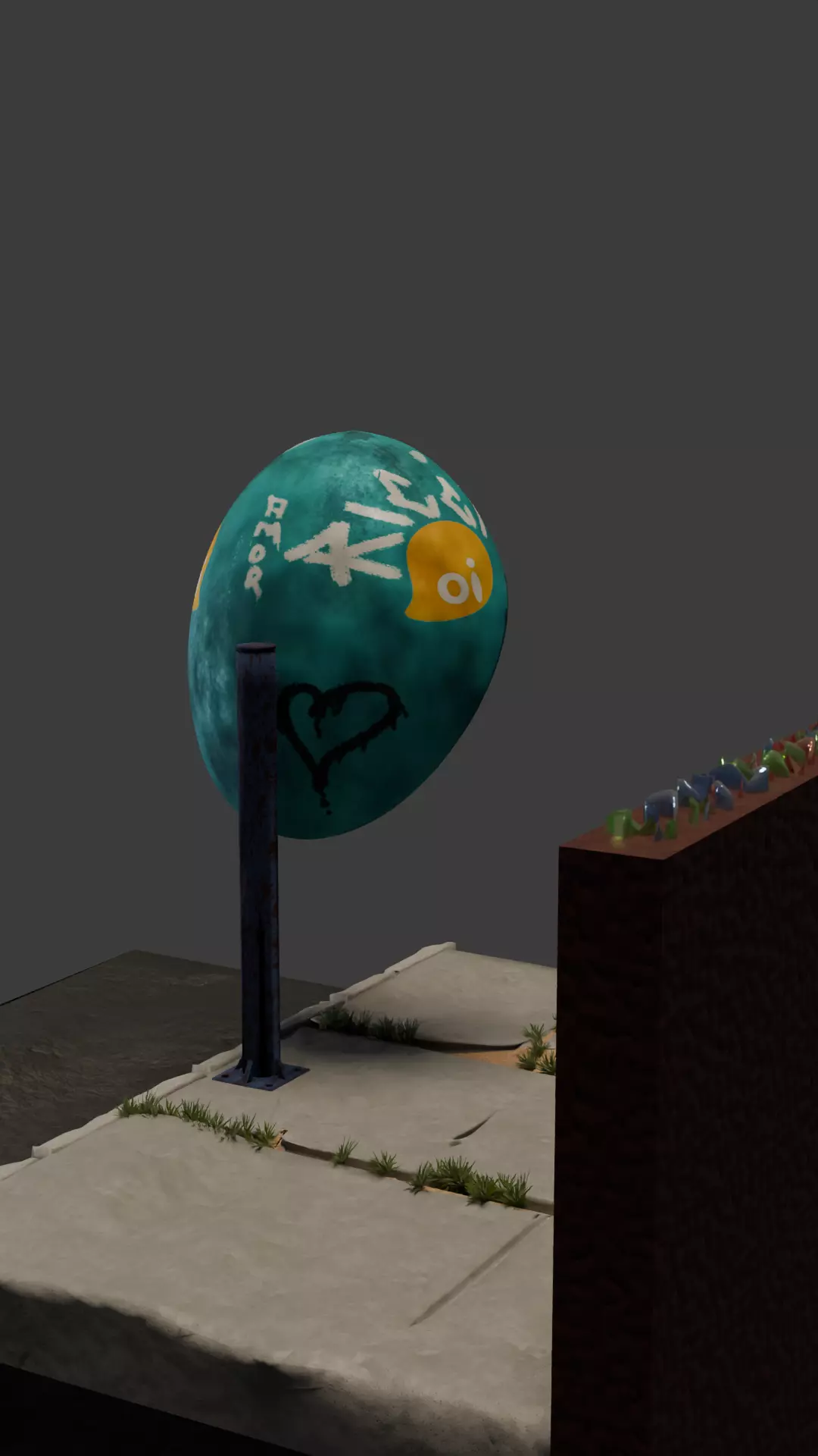 Orelhao Brasileiro 3D model_0