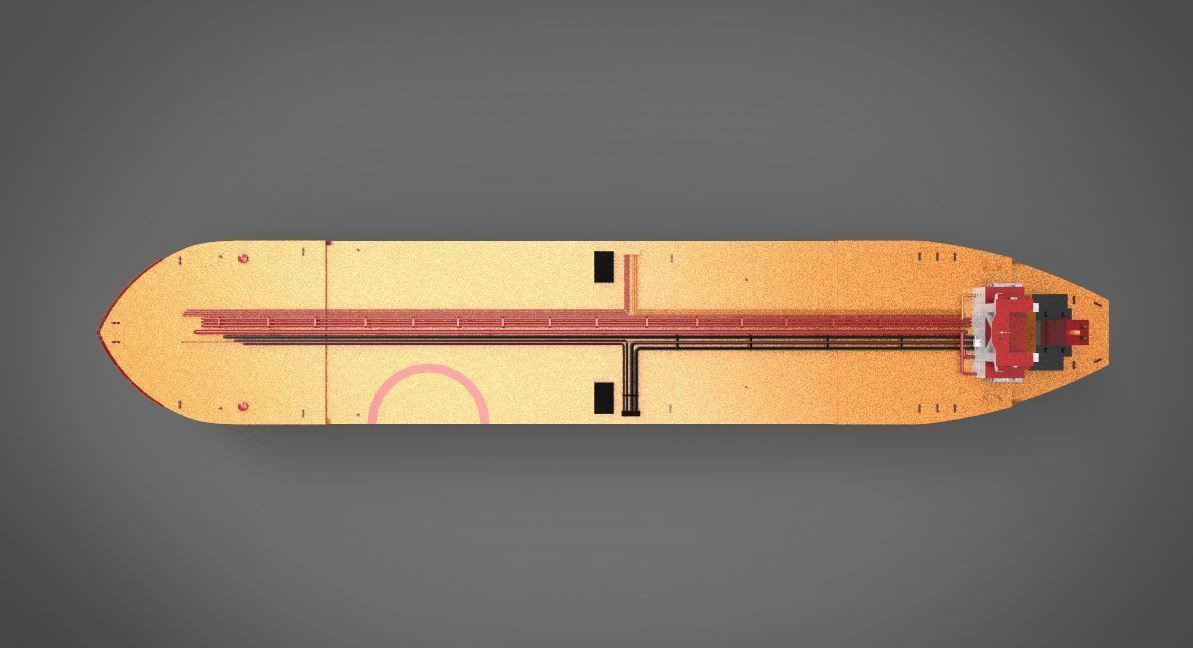 tanker ship 3D model_3