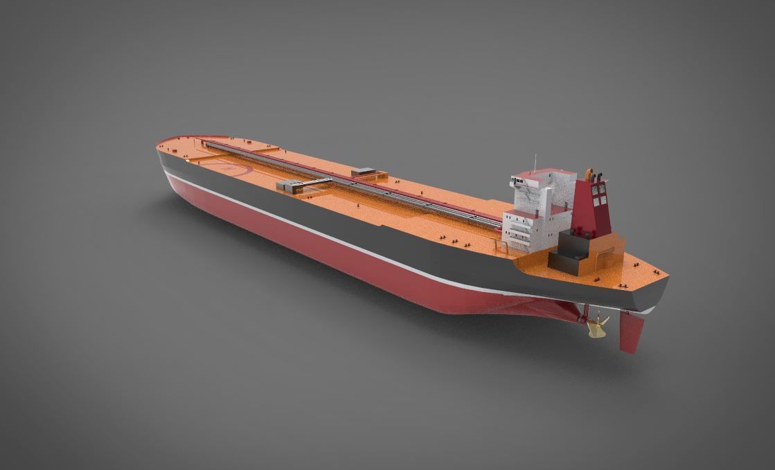 tanker ship 3D model_4