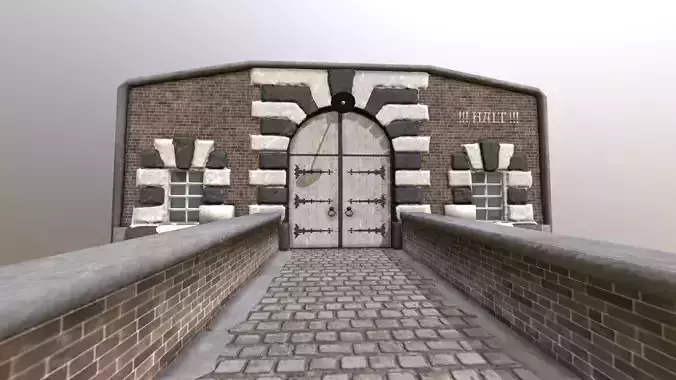 Terezin concentration camp entrance ww2