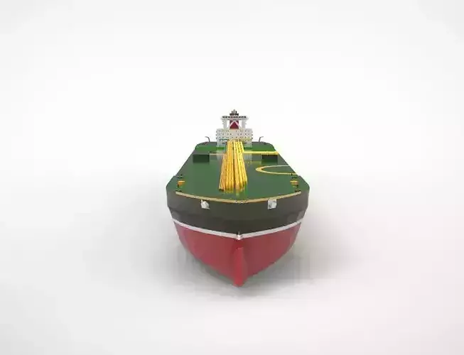 tanker ship 3D model