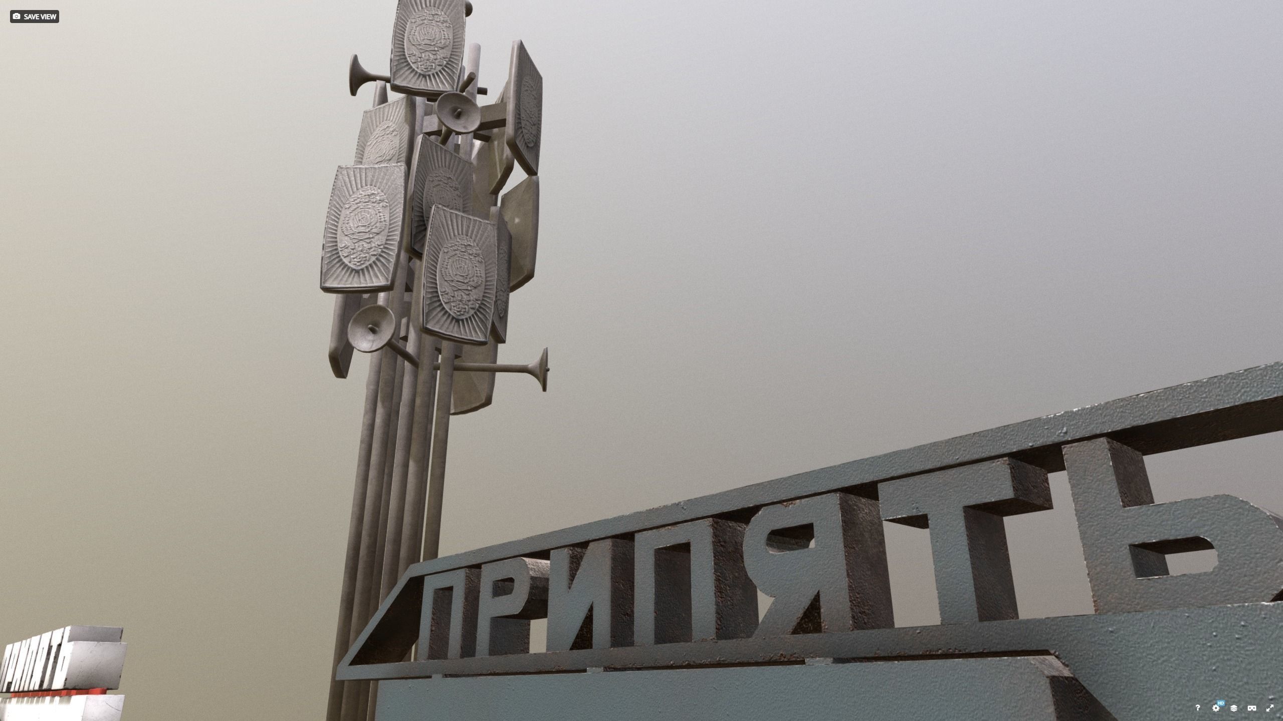 Pripyat decor pack before 1986 stalker  dayz 3D model_10