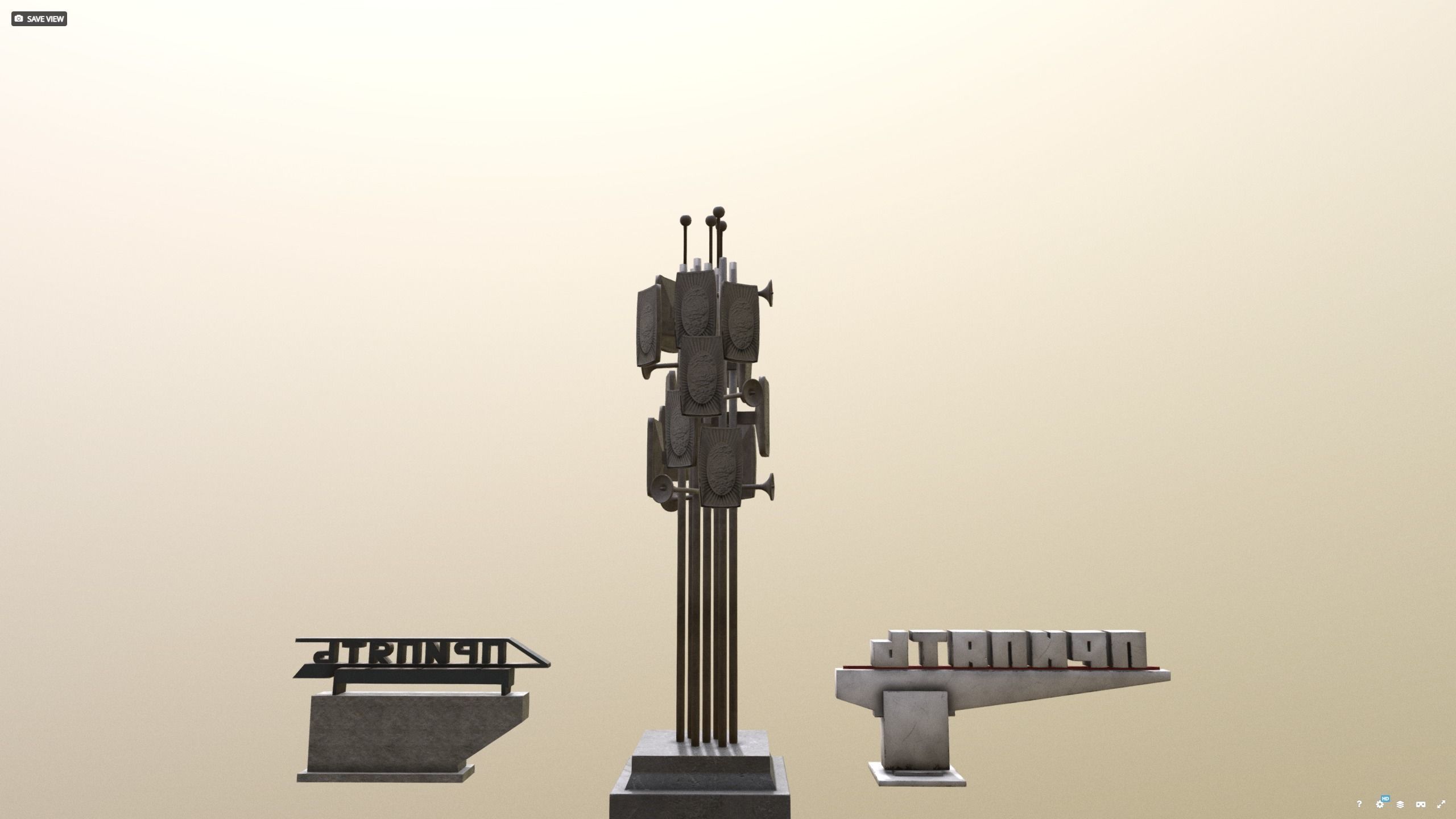 Pripyat decor pack before 1986 stalker  dayz 3D model_17