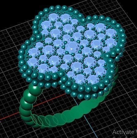 van cleef ring 3dm 3D print model