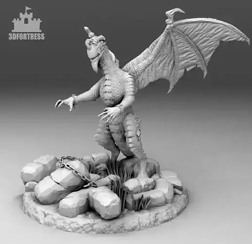 Chinese dragon 3D print model