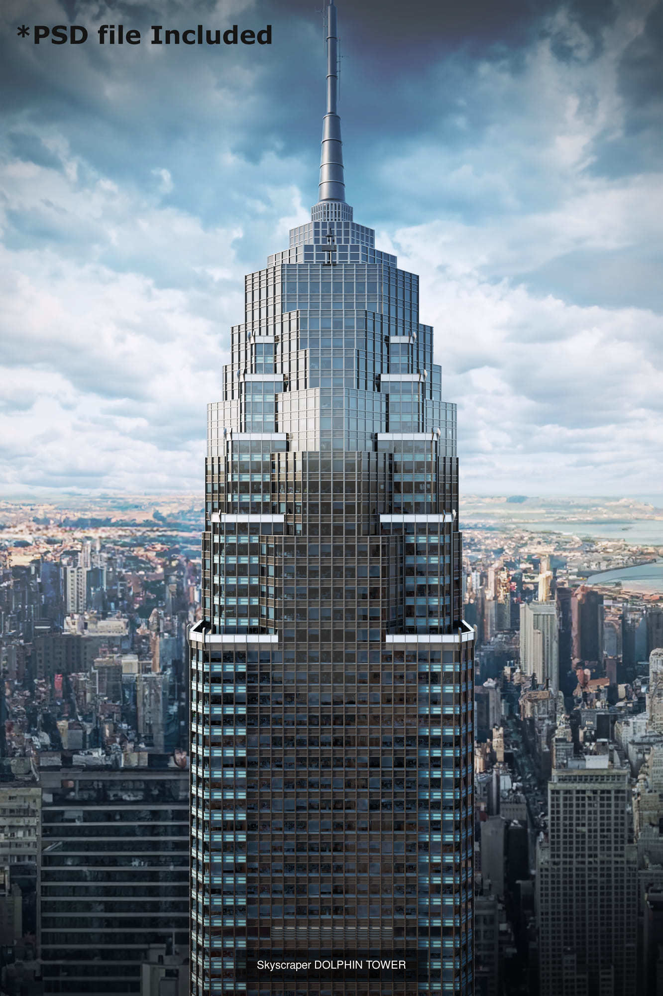 Supertall 3D Skyscrapers 3D Model Collection_2