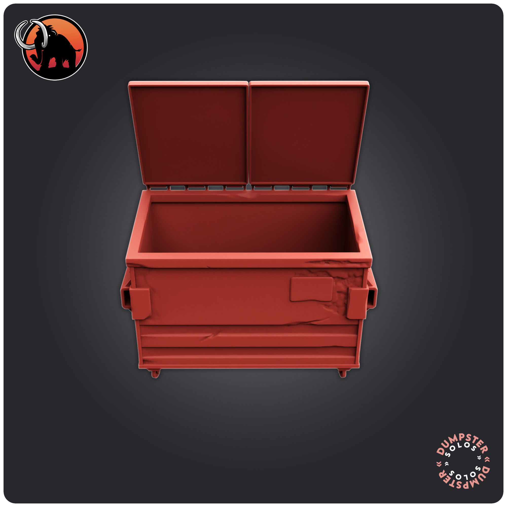 Dumpster 3D print model_6