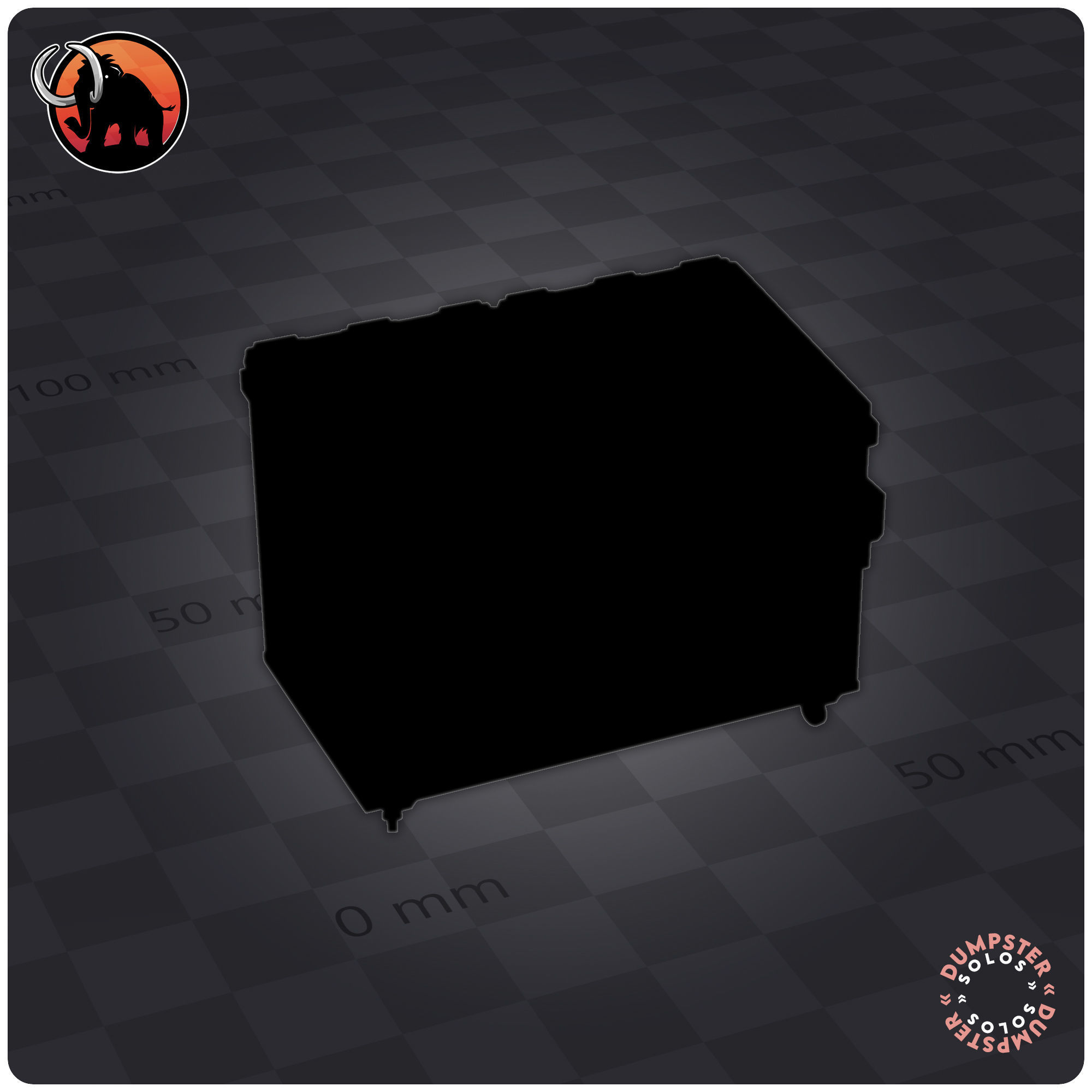 Dumpster 3D print model_9