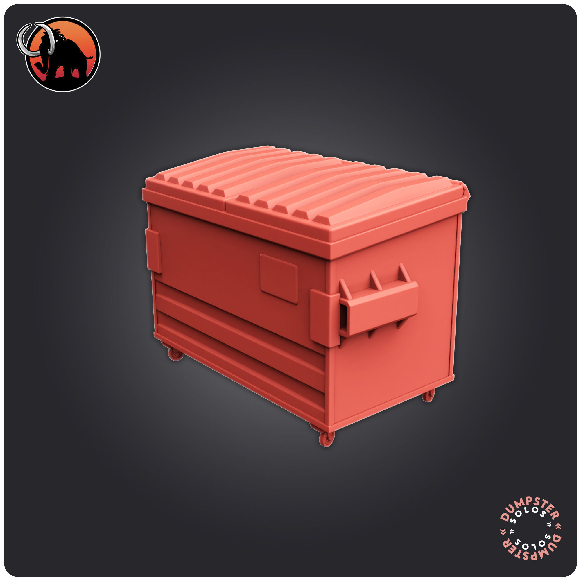 Dumpster 3D print model_1