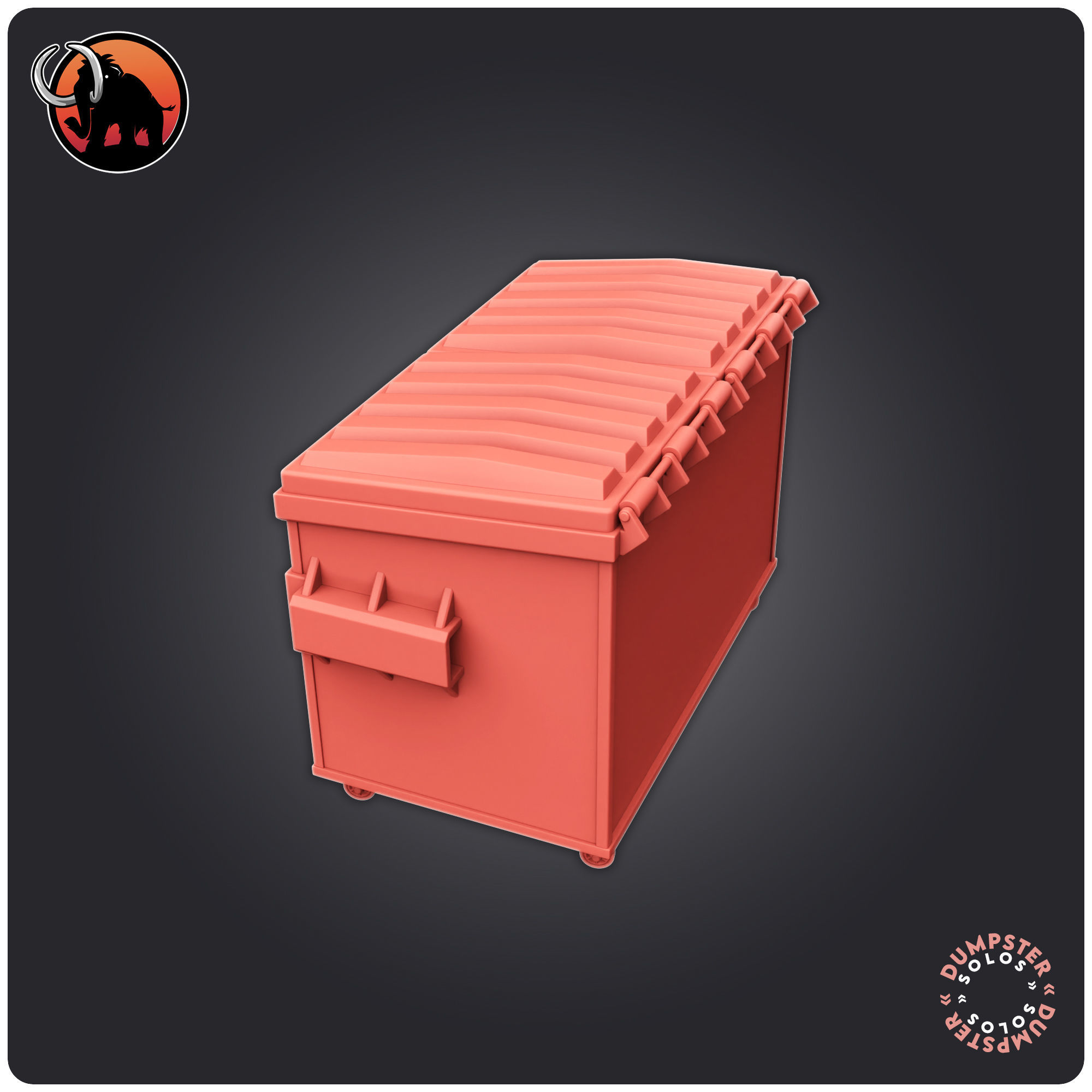 Dumpster 3D print model_2