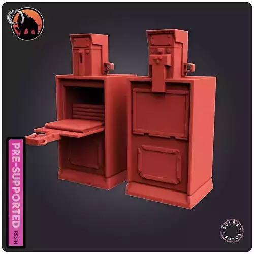Newspaper Vending Machine 3D print model