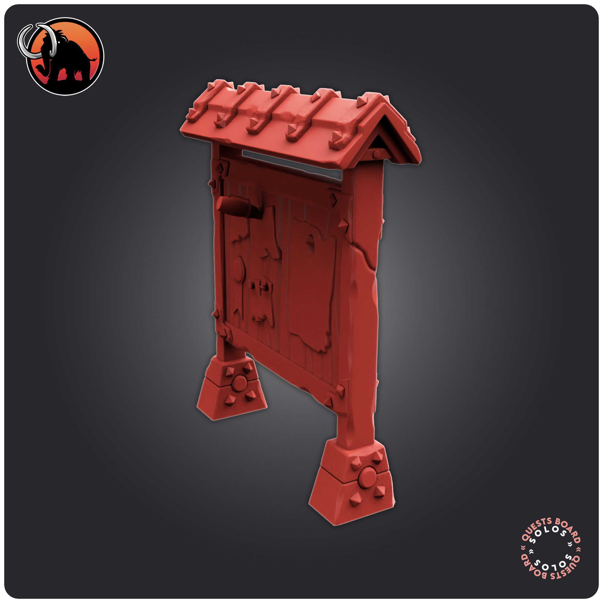 Quests Board 3D print model_4
