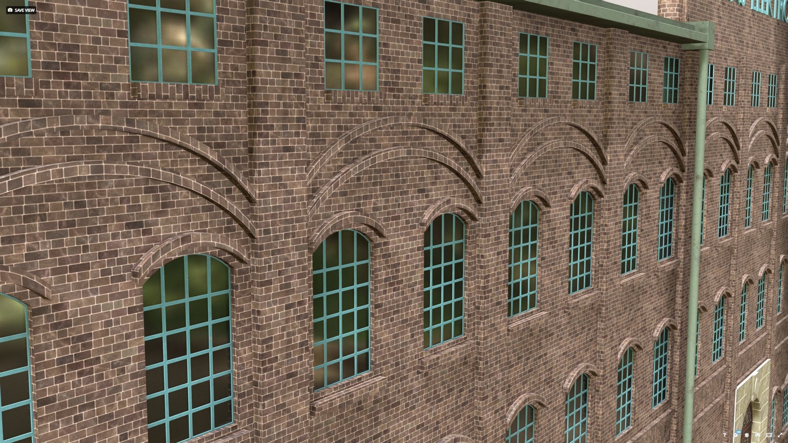 Siemens Fabrik warehouse 1938 ww2 3D model_10