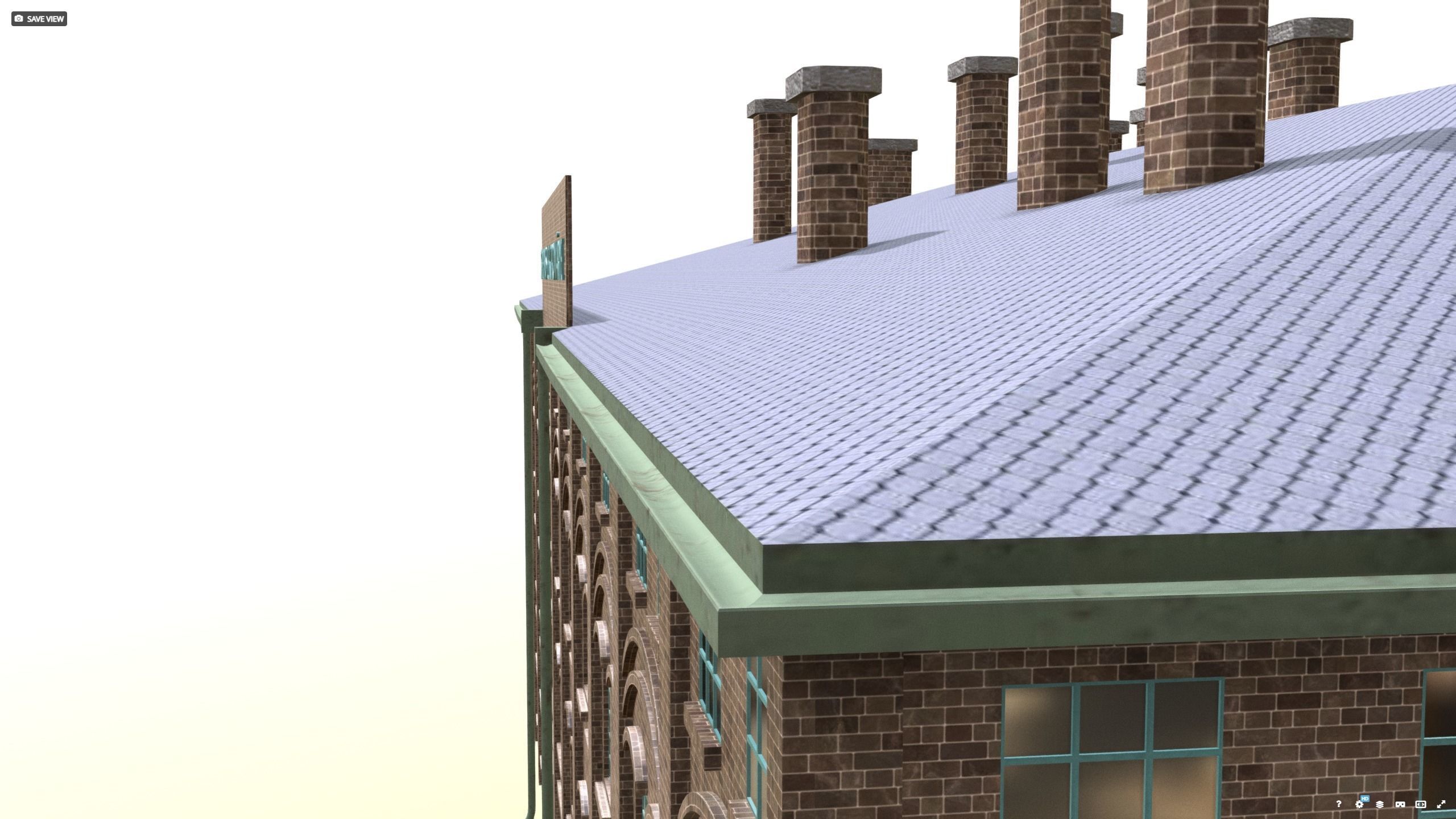 Siemens Fabrik warehouse 1938 ww2 3D model_18