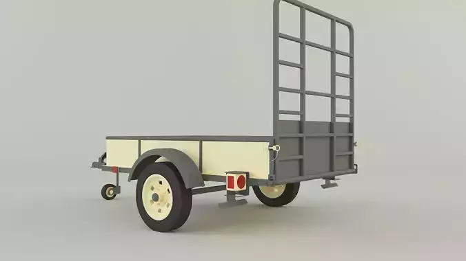 car trailer model 72 