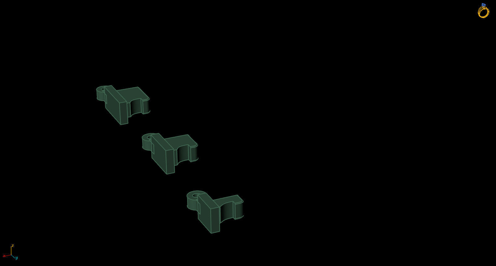 su yolu tek basma kilit 3D print model_6