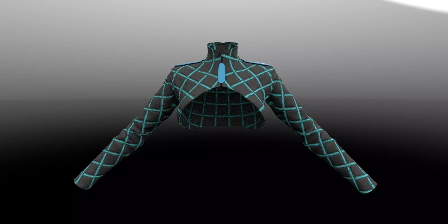 CyberPunk Jacket PBR 4k Low-poly 3D model_0