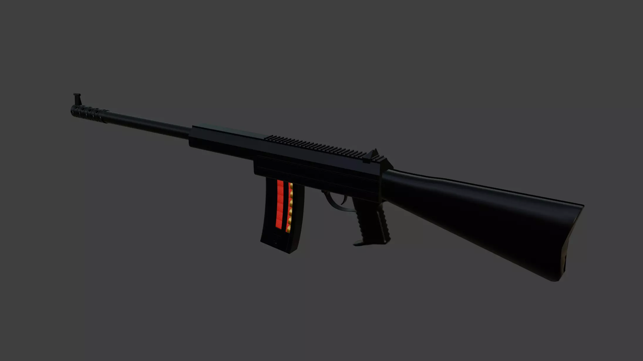 Shotgun 3D model_0