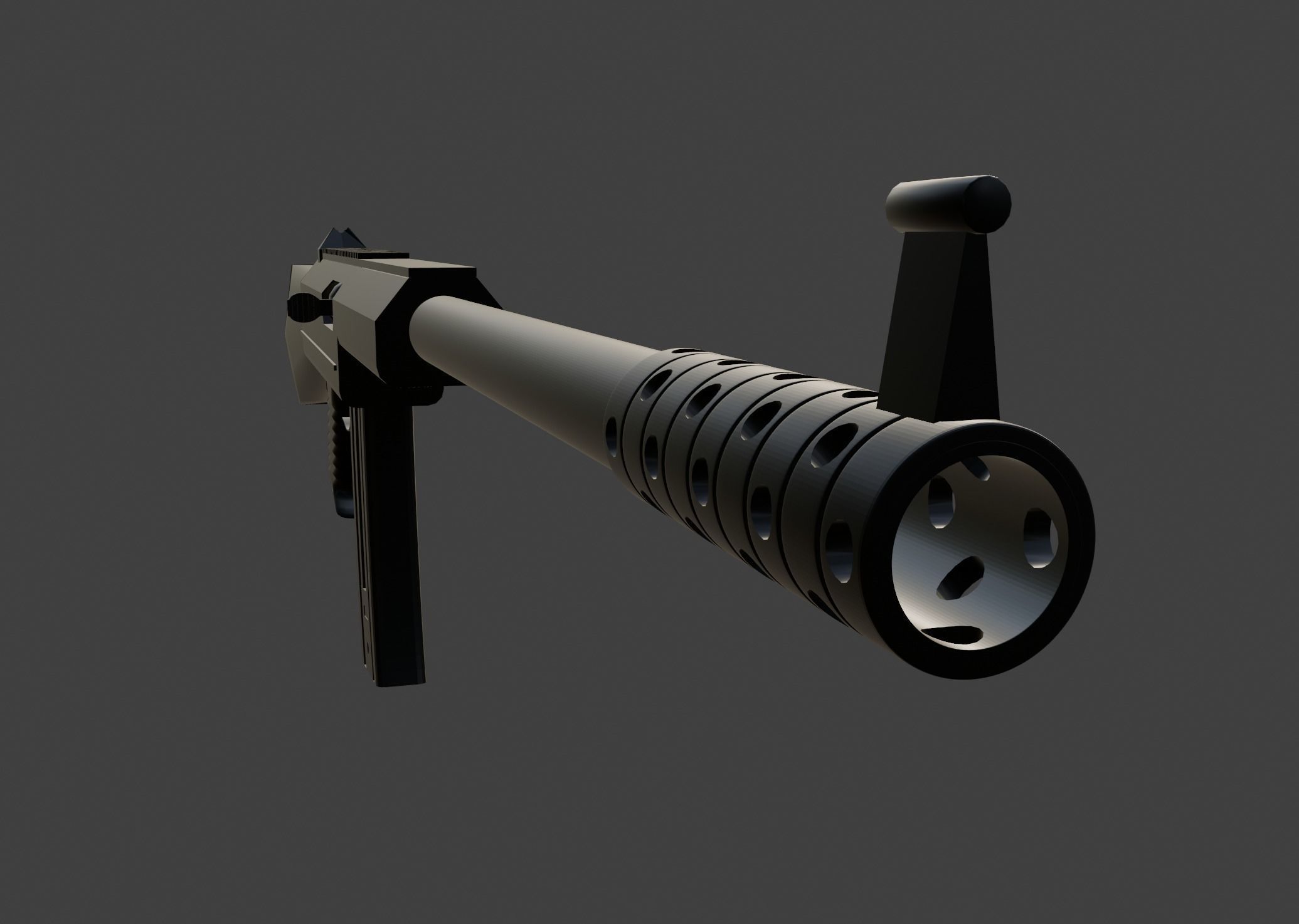 Shotgun 3D model_4