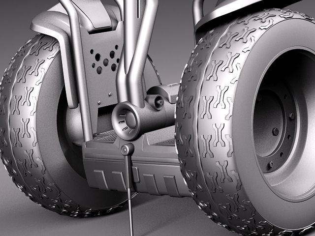 Segway X2 3D model_11