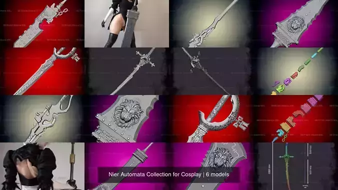 Nier Automata Collection for Cosplay